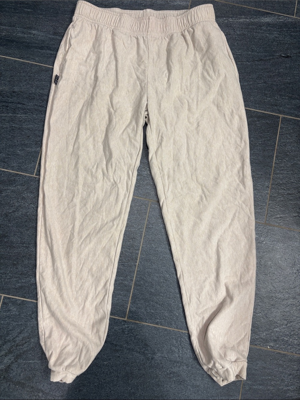Fleo Oatmeal Jogger Sweatpants